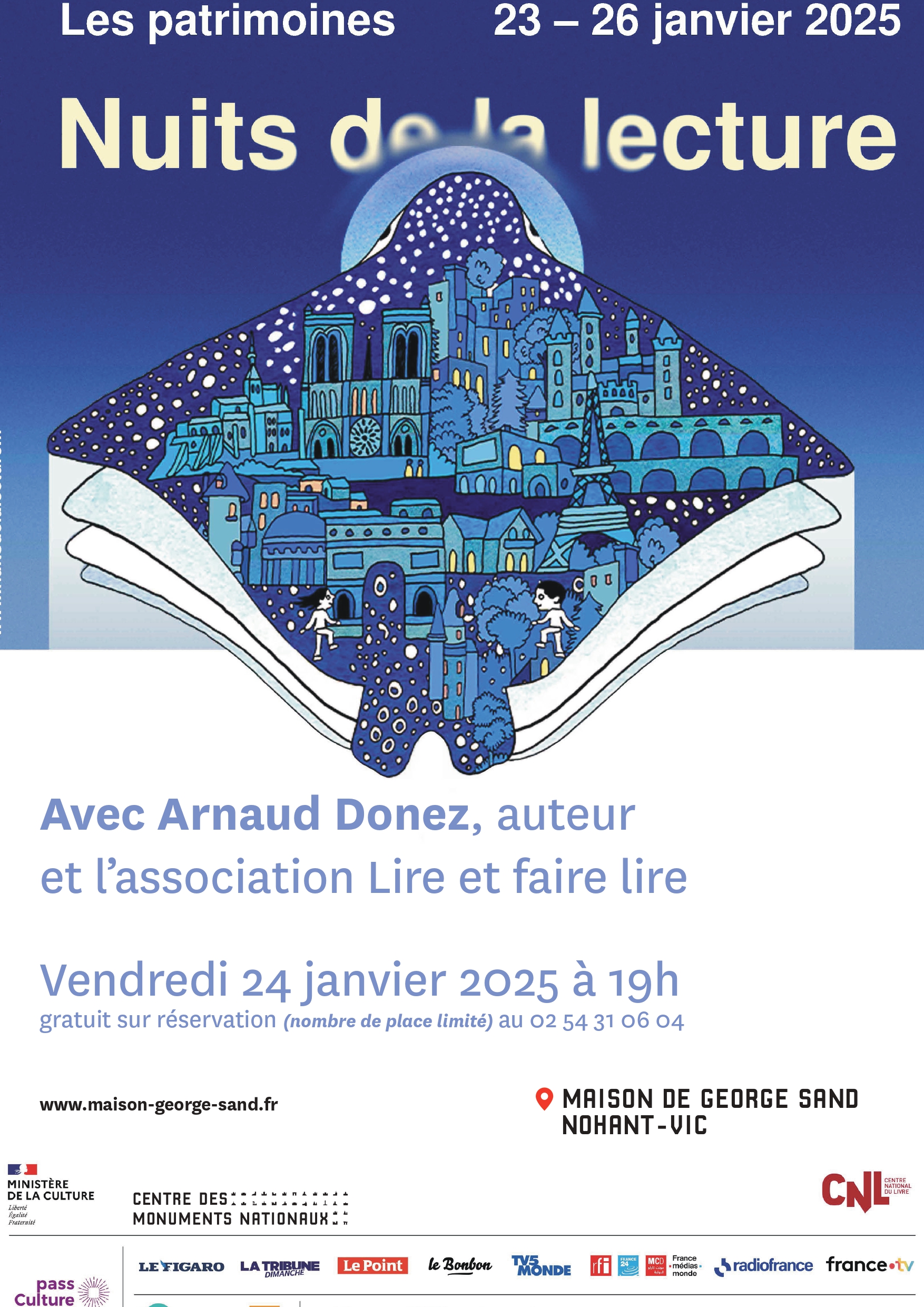 George Sand et les patrimoines | Les Nuits de la lecture