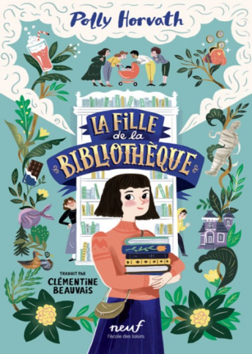 Patty Horvath - La Fille de la bibliothèque