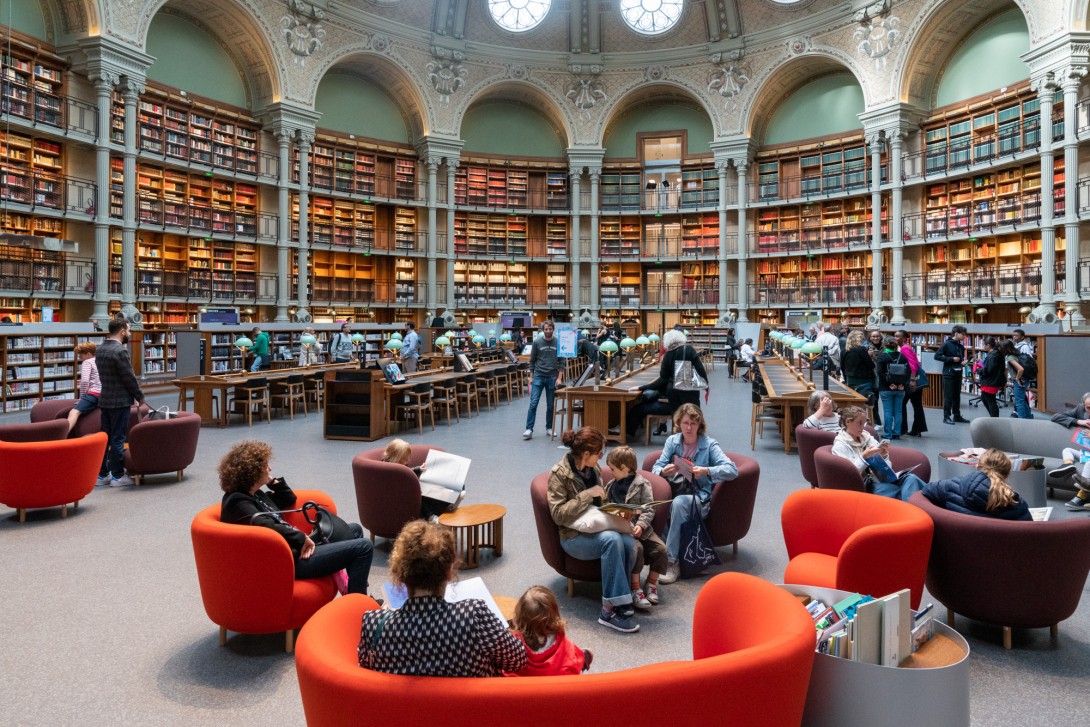 BNF - Inauguration Richelieu 2- © Guillaume Murat_BnF