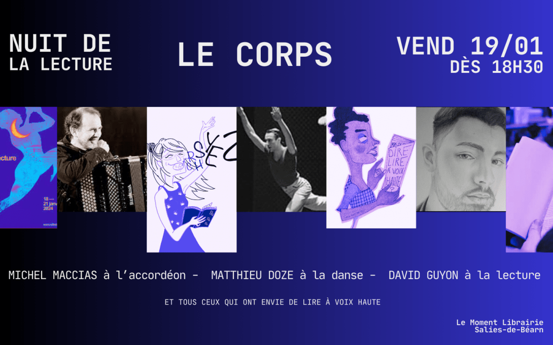 Le corps à voix haute | Les Nuits de la lecture