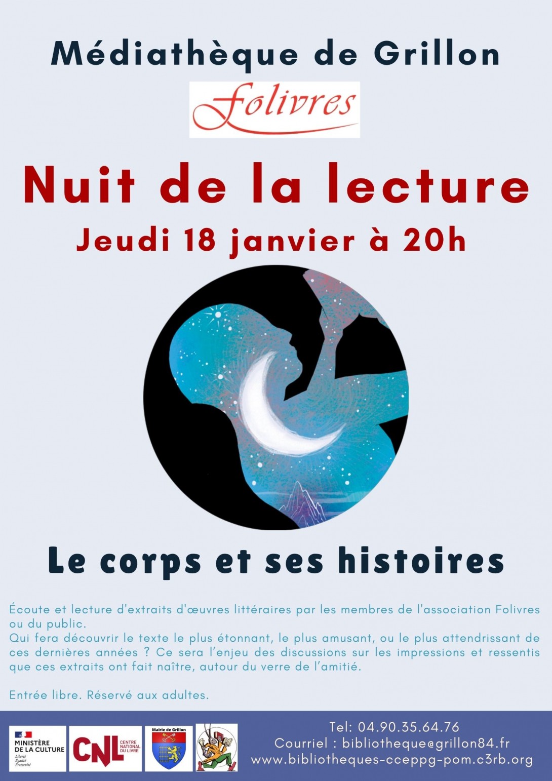 Folivres ! Le corps et ses histoires | Les Nuits de la lecture