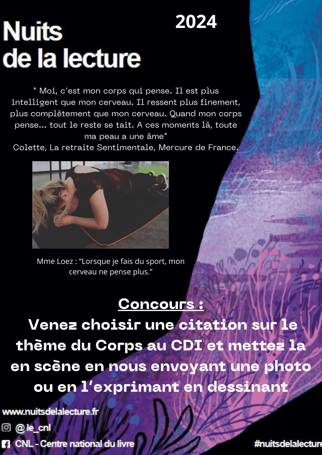 Mise en scène de citations | Les Nuits de la lecture